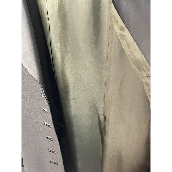 Vtg 80’s Albert Nipon Blazer Suits Brown Size 14 - Picture 9 of 11